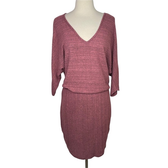 Stitch Fix l Michael Stars Avalon Tulip Sleeve Hacci Dress, Small - Picture 1 of 8